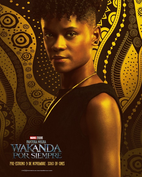 Posters De Los Personajes De “pantera Negra Wakanda Por Siempre”